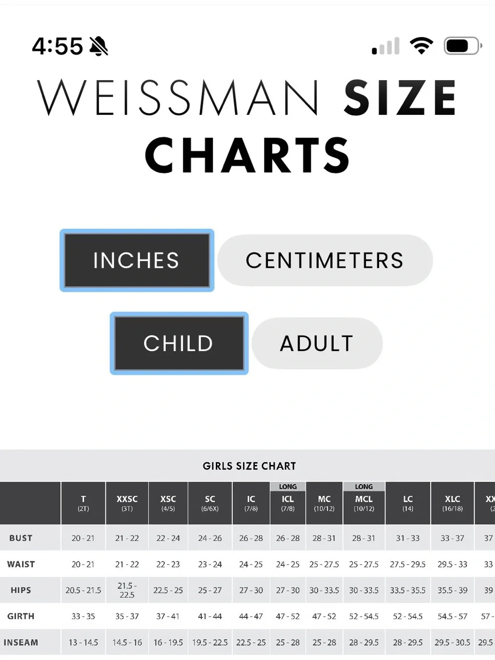 Weissman bright red